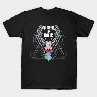 Transgender: Oh Deer, I'm Queer T-Shirt